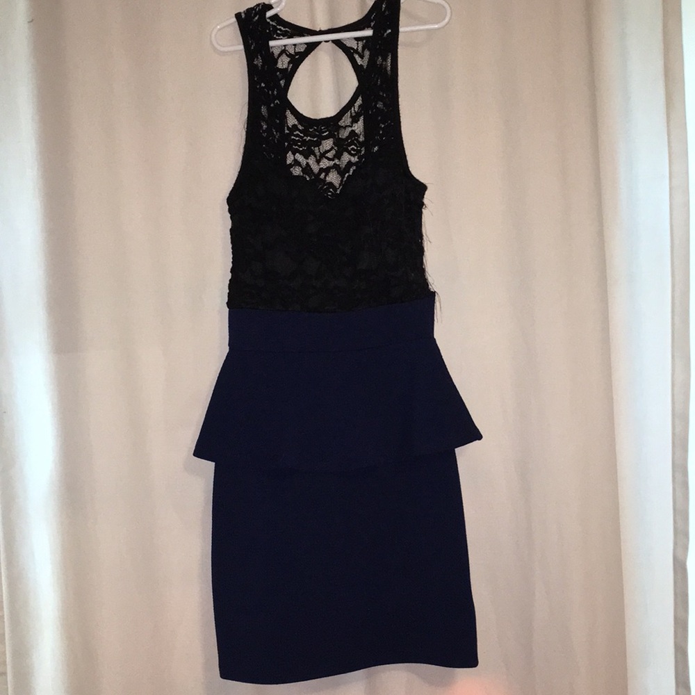 Peplum dress